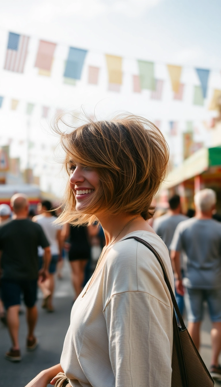 34 Stunning Bob Haircut Ideas You’ll Want to Try (Wait Until You See #12!) - 12. The Shaggy Bob