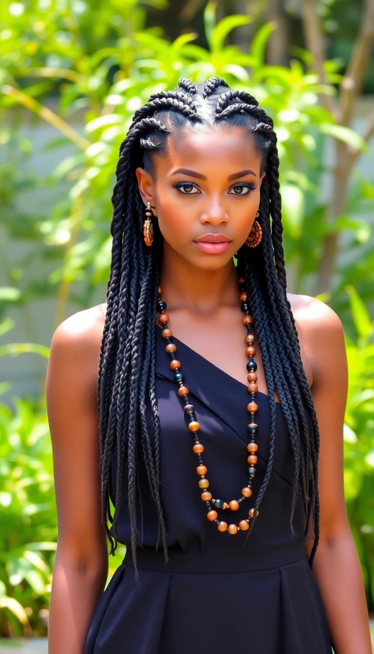 37 Must-Try Formal Hairstyles for Medium Length Hair (You'll Love #22!) - 25. Twisted Braids