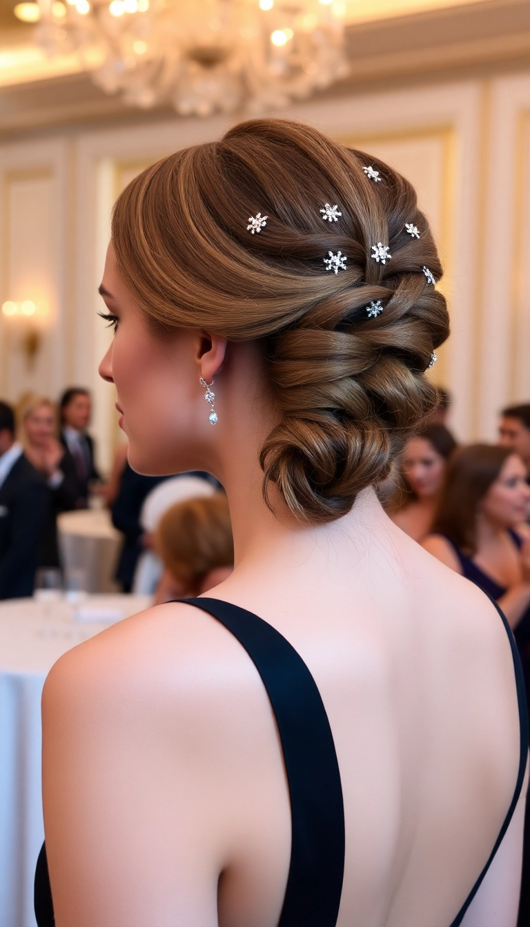 37 Braids Hairstyles Ideas That'll Make You Want to Try #23 Immediately! - 19. Braided Updo