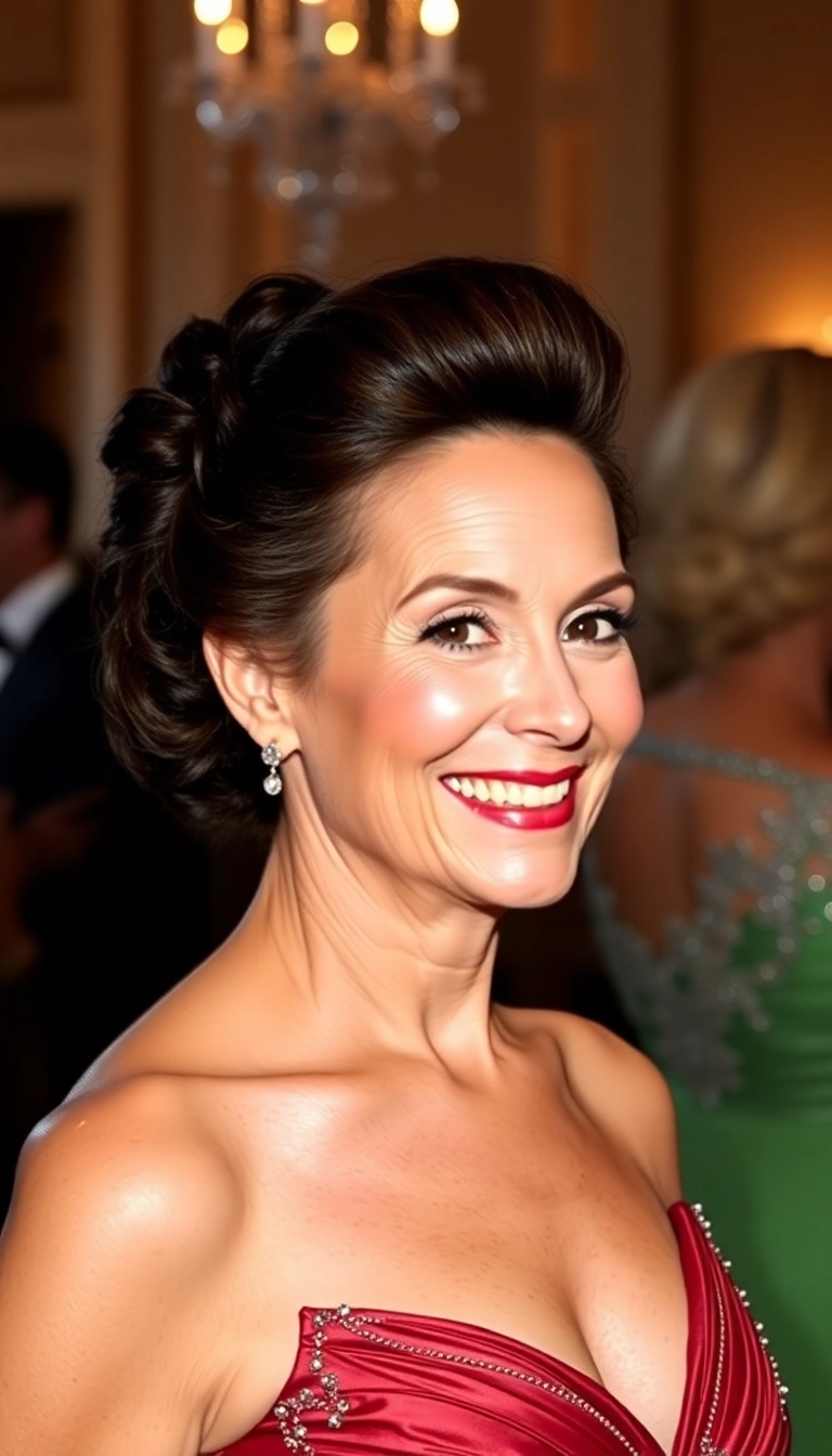 35 Effortless Hairstyles for Women Over 70 That You'll Love to Wear! - 7. Chic Updo