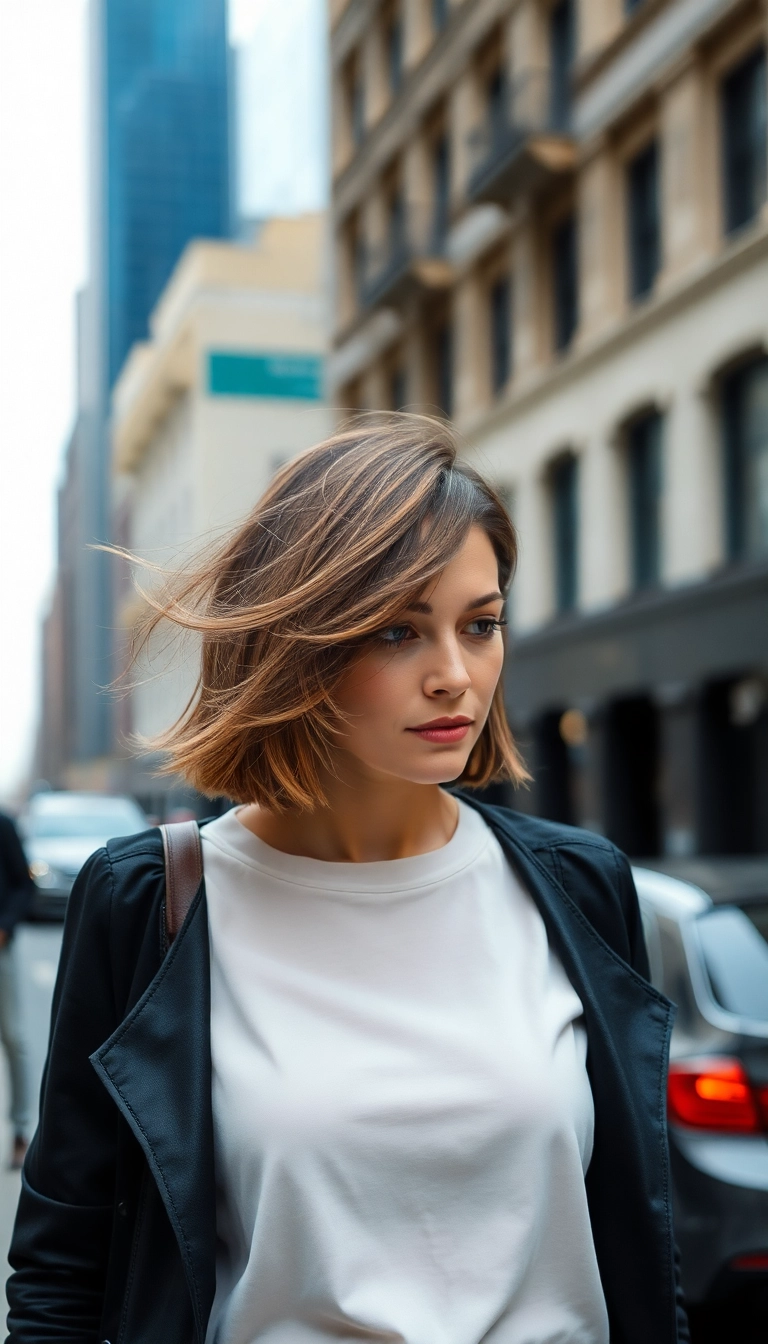 34 Stunning Bob Haircut Ideas You’ll Want to Try (Wait Until You See #12!) - 14. Bob with Side Part