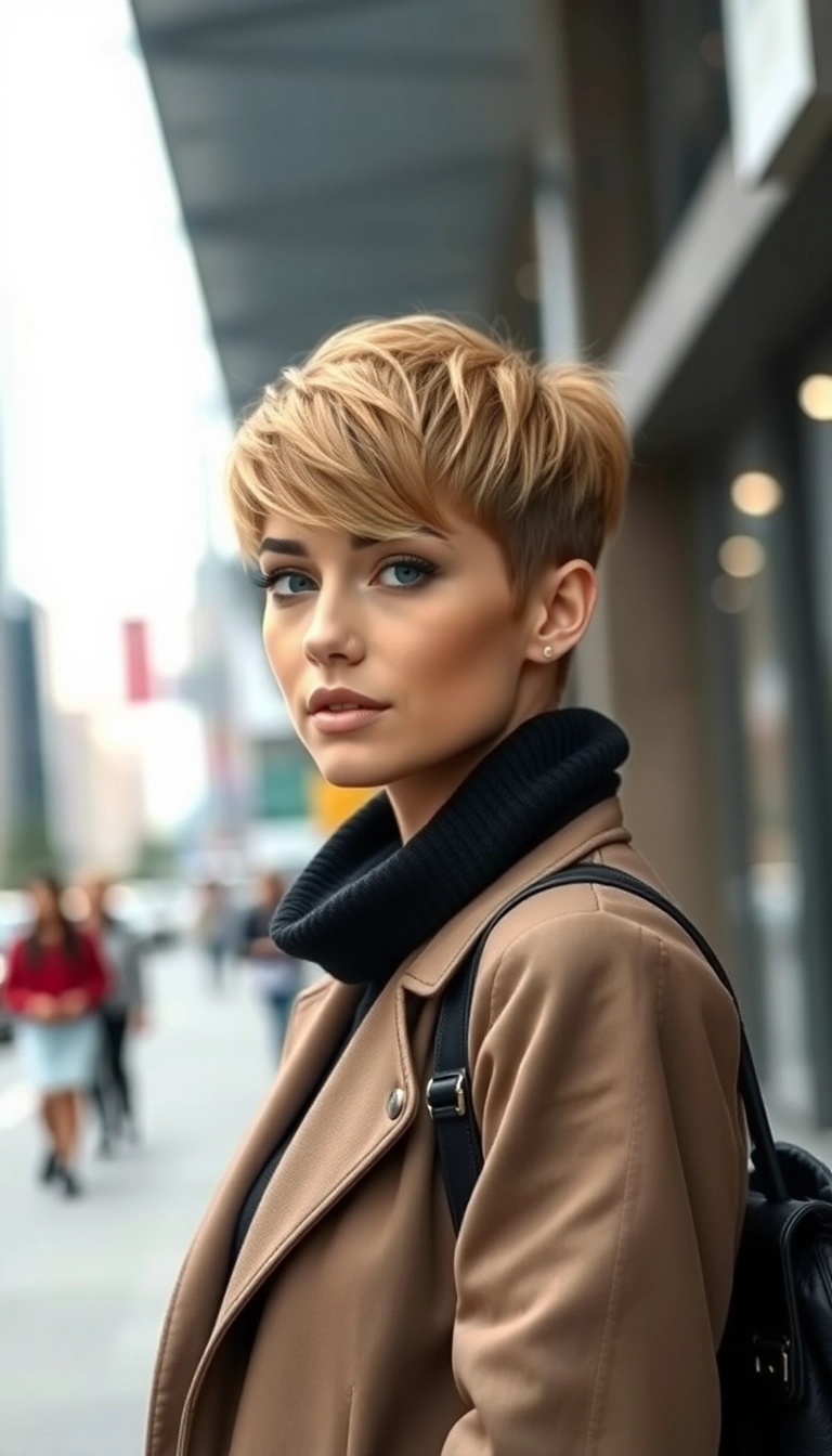 32 Inspiring Korean Hairstyles for Women to Elevate Your K-Beauty Game! - 14. Chic Pixie Cut