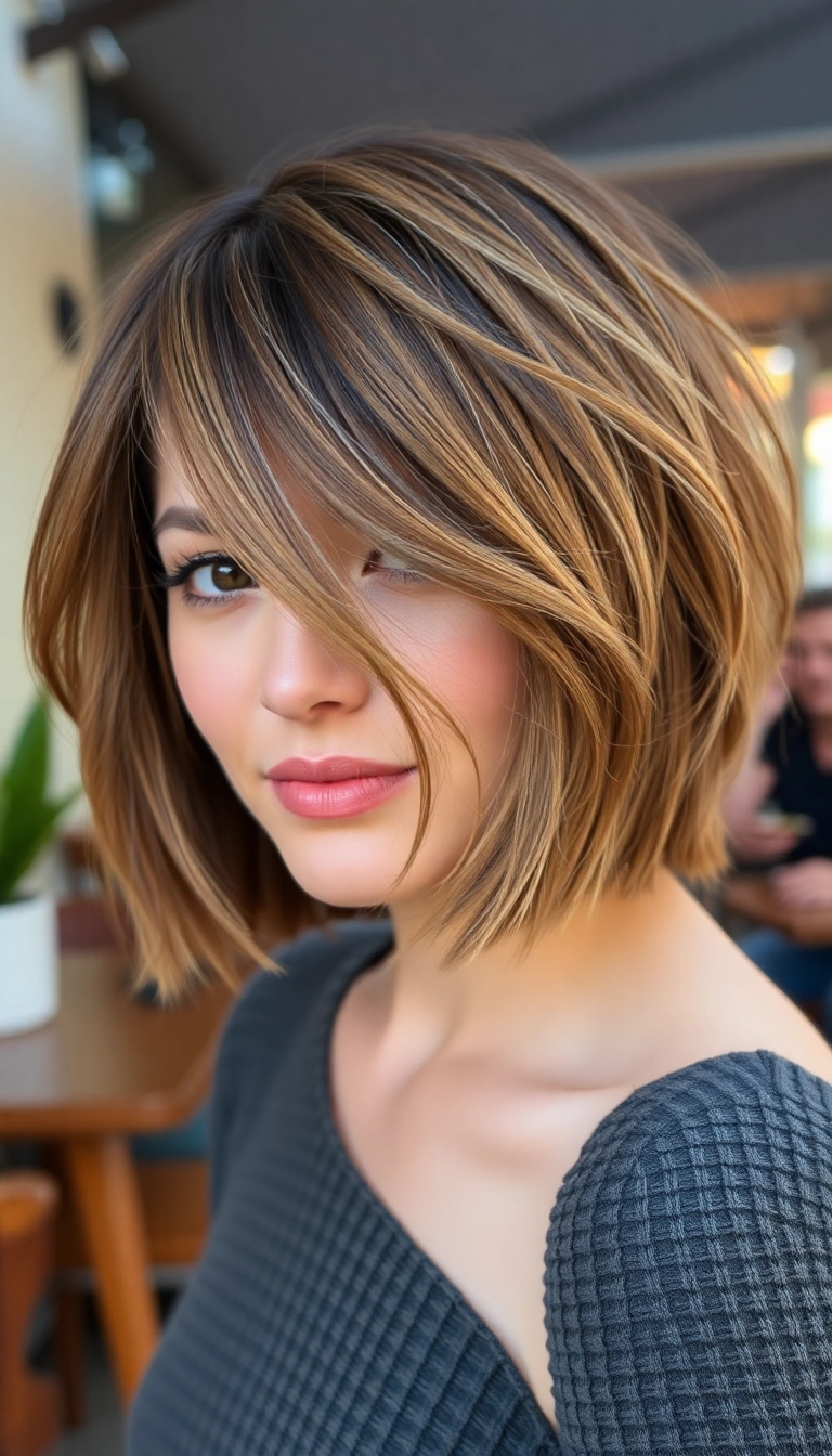 32 Short Haircuts for Fine Flat Hair That Will Transform Your Look Instantly! - The Textured Bob