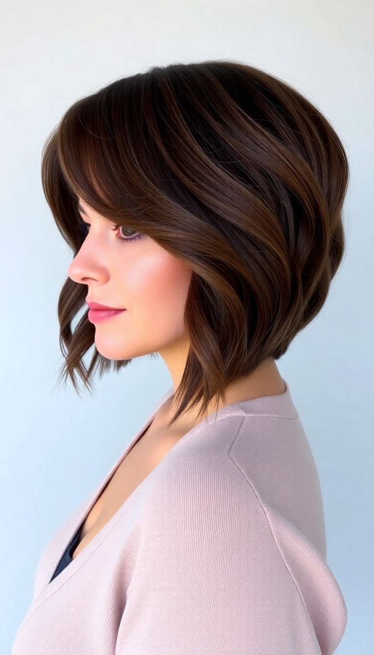 36 Stacked Bob Haircut Ideas That Will Transform Your Look Instantly! - Classic Stacked Bob