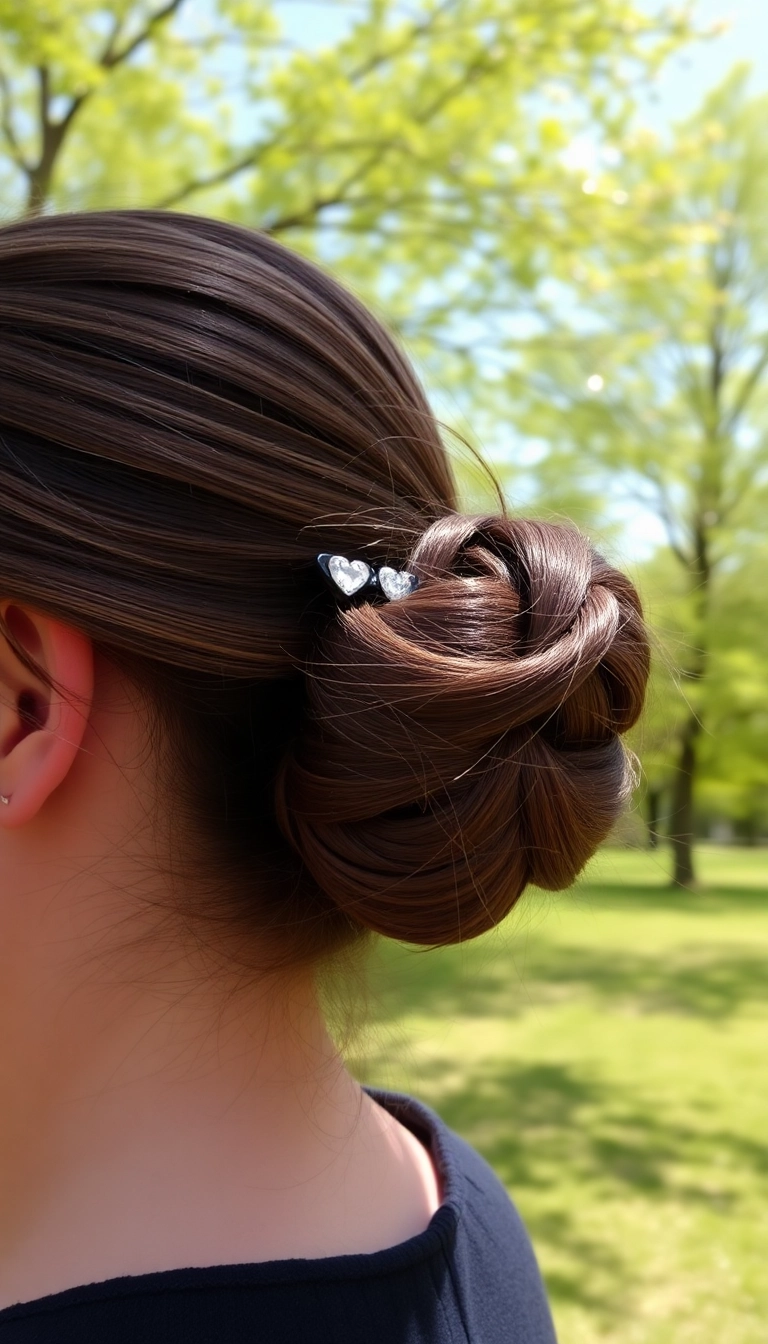 30 Windy Day Hairstyles That'll Keep You Stylish No Matter the Weather! - 1. The Classic High Bun