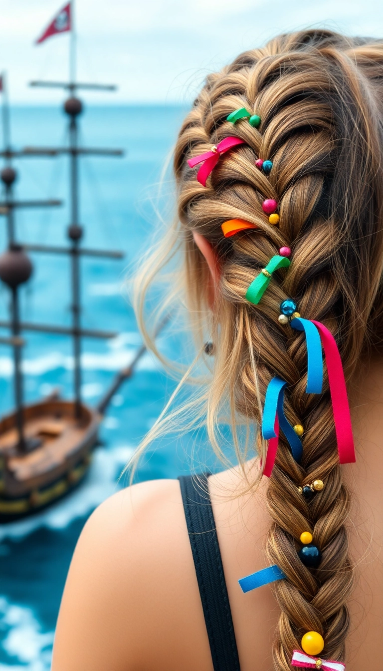 39 Pirate Hairstyles for Women That'll Make You Feel Like a Swashbuckling Queen! - The Braided Buccaneer