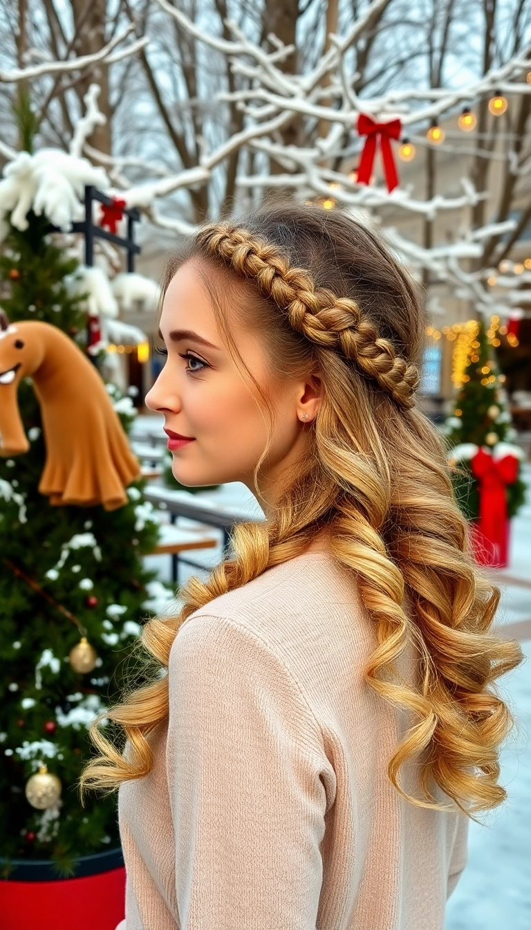 31 Festive Hairstyles to Rock This Christmas (You Won't Believe #15!) - 2. Twisted Braids