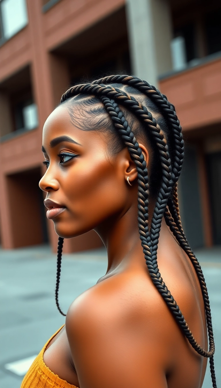 31 Stunning Greek Goddess Hairstyles That'll Make You Feel Like a True Diva! - 9. Geometric Braids