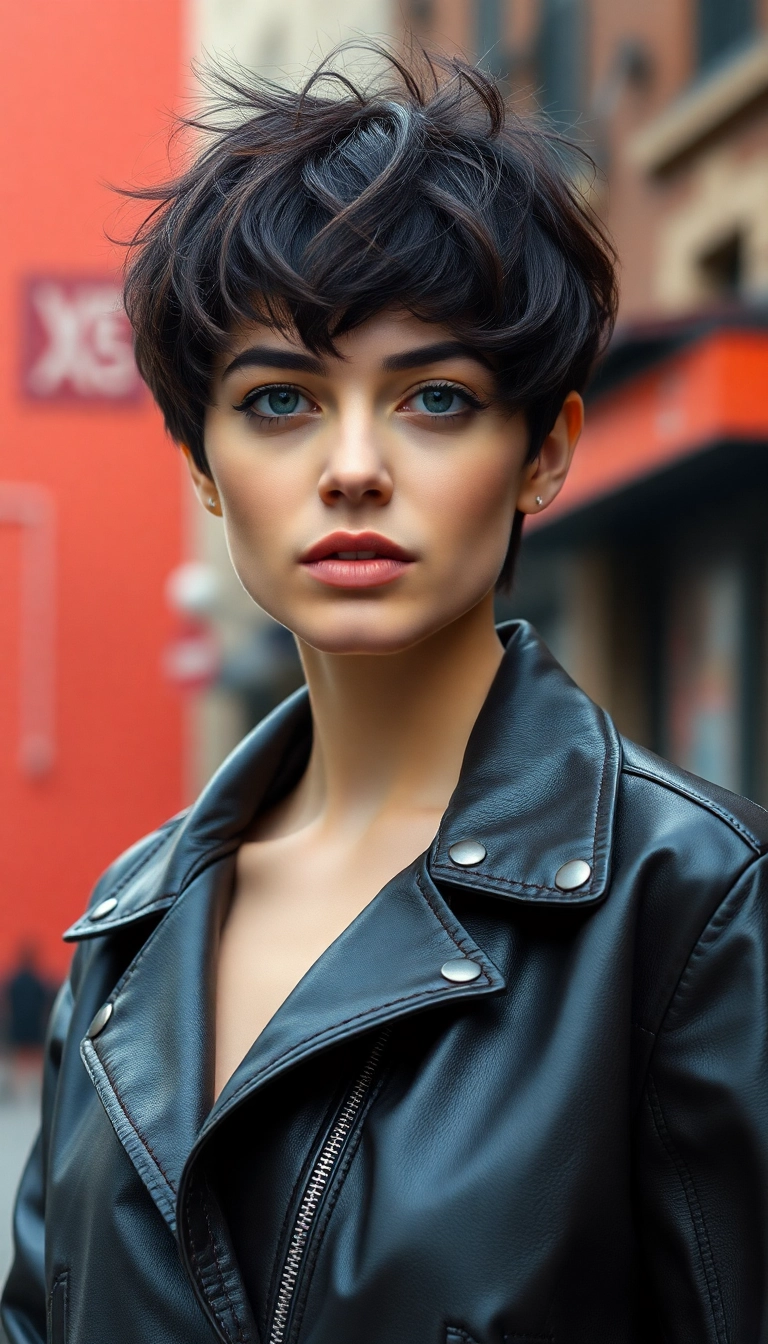 Fall in Love with These 24 Ear-Length Hairstyles That Are Simply Gorgeous! - Textured Pixie Cut