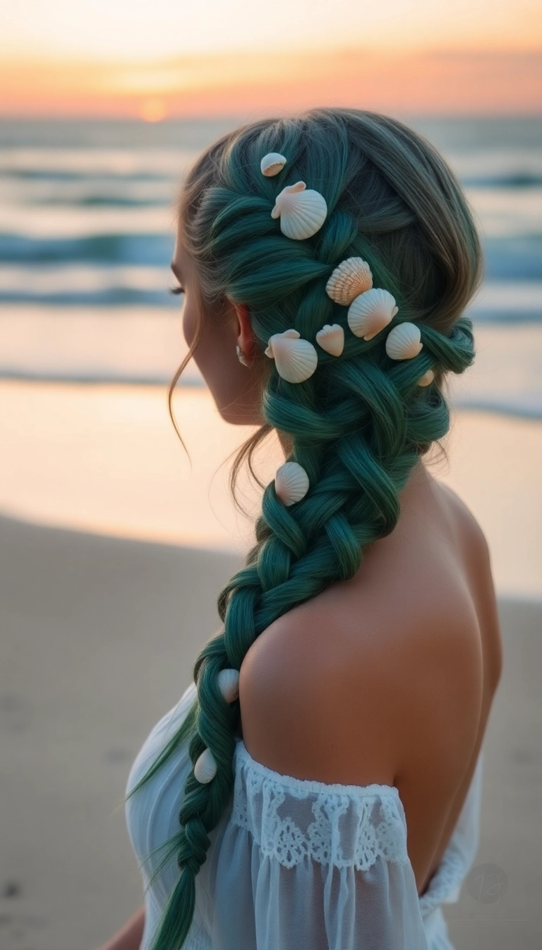 37 Braids Hairstyles Ideas That'll Make You Want to Try #23 Immediately! - 11. Mermaid Braid