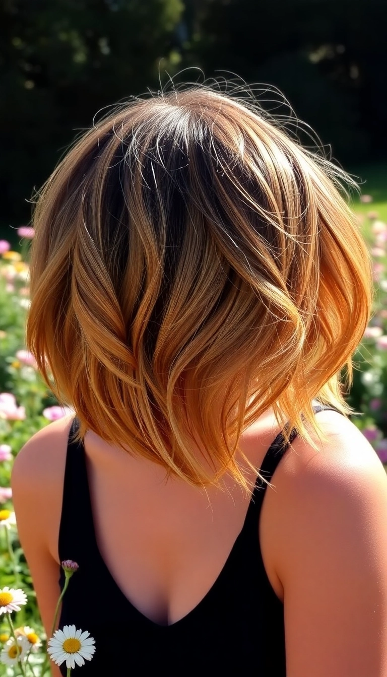 34 Short Layered Bob Hairstyles That'll Make You Want to Chop It All Off! - Layered Bob with Highlights