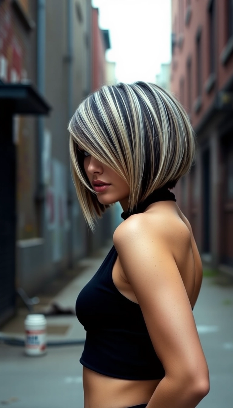 36 Stacked Bob Haircut Ideas That Will Transform Your Look Instantly! - Stacked Bob with Undercut