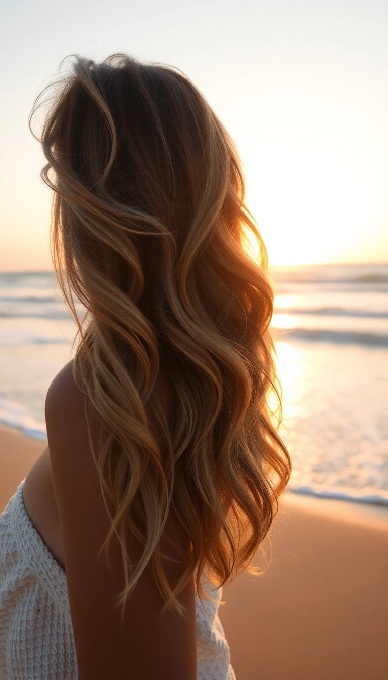 32 Effortless Medium Length Hairstyles You Can Rock Every Day! - 1. Effortless Beach Waves