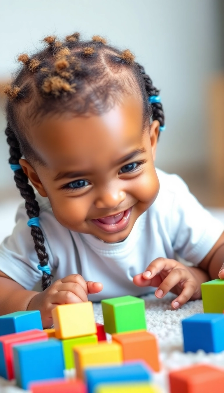 35 Mixed Baby Hairstyles That'll Make Everyone Say 'Aww!' - Twisted Braids