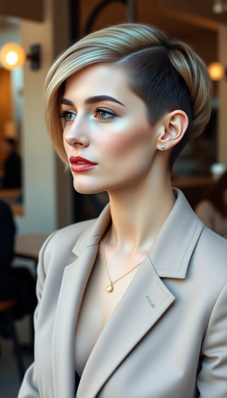 37 Trendy Low Cut Hairstyles That Will Make You Stand Out (Don’t Miss #1!) - Classic French Crop