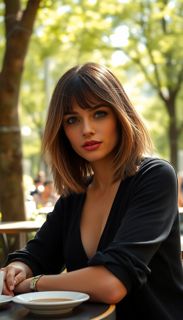 34 Haircut Ideas for Older Women That'll Make You Look Younger Instantly! - 8. Side-Swept Bangs