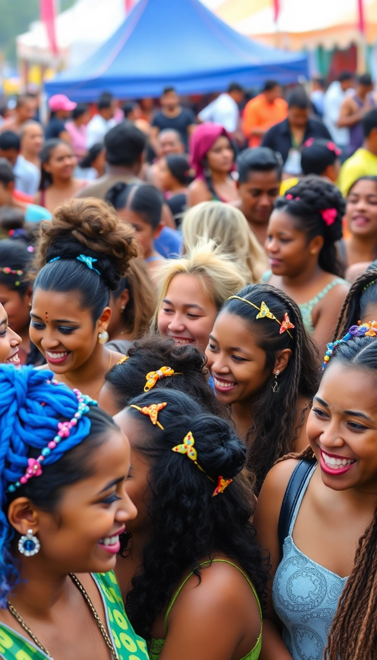 33 Bohemian Rapunzel Hairstyles to Rock at Your Next Festival (You’ll Stand Out!) - 17. Hair Accessories Galore