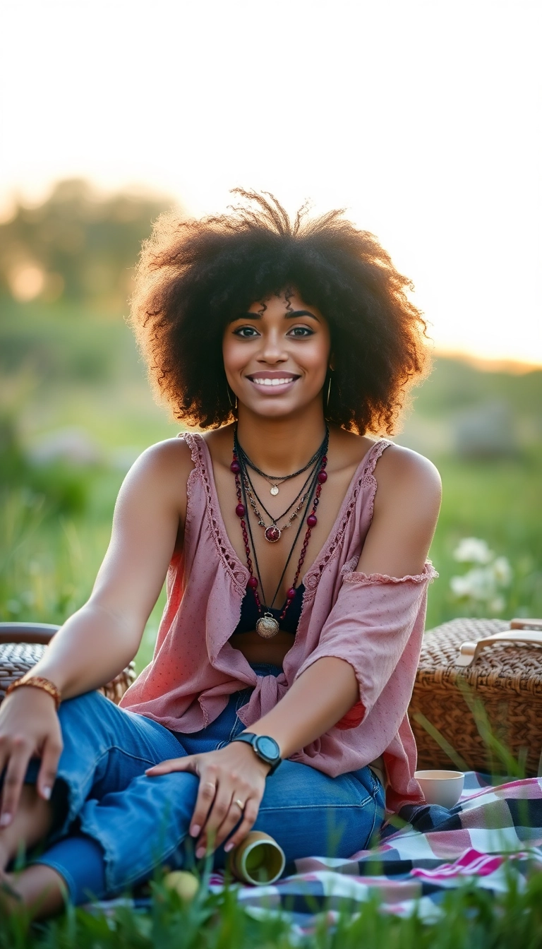 34 Short Afro Hairstyles for 4C Hair That Will Turn Heads! - Shaggy Afro