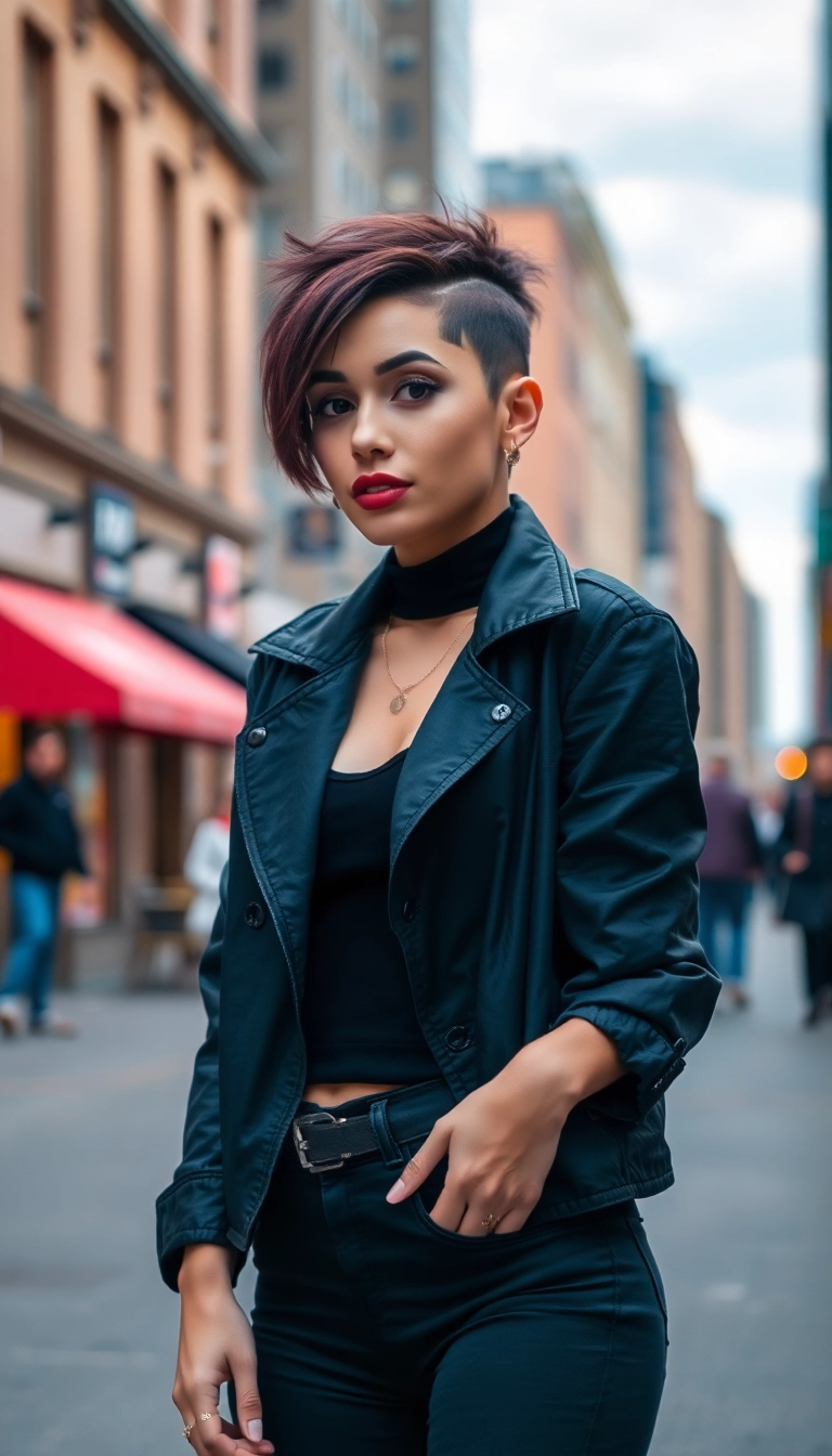 32 Stunning Medium Length Haircuts That Will Transform Your Look (You Won't Believe #15!) - 27. Edgy Undercut