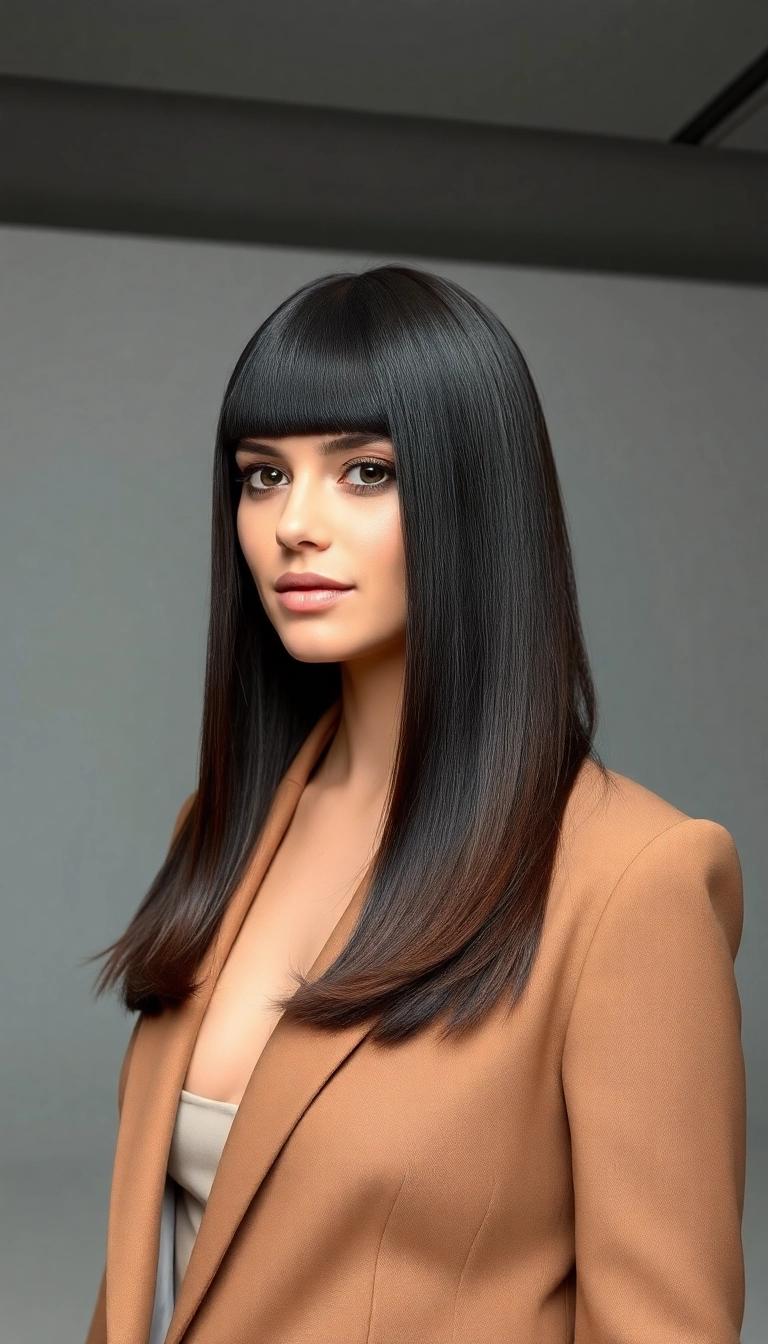 32 Long Bob Hairstyles That Will Instantly Elevate Your Look (You Won't Believe #15!) - 1. Classic Straight Long Bob