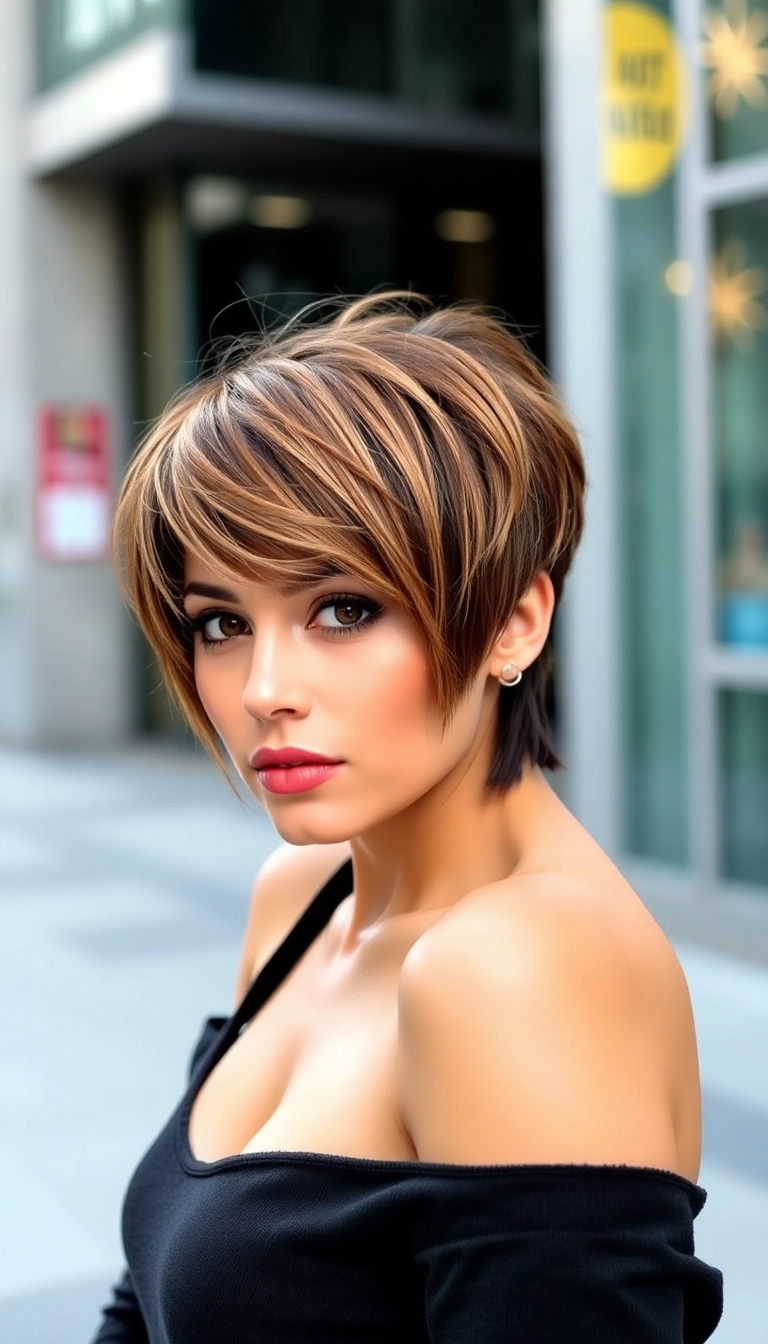 35 Sassy Hairstyles for Older Women That'll Make You Feel Young Again! - 9. Sassy Shag