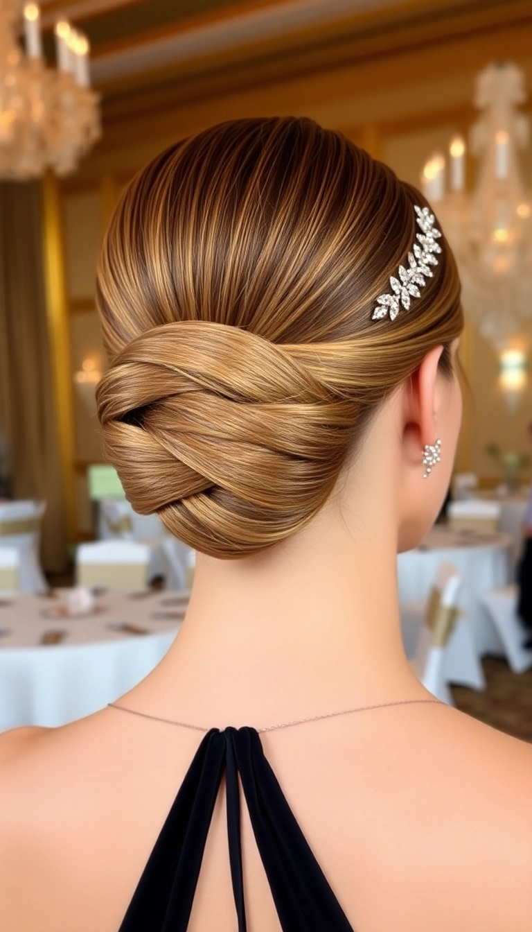 31 Stunning Greek Goddess Hairstyles That'll Make You Feel Like a True Diva! - 4. Elegant Chignon