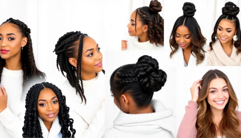 30 Easy Winter Hairstyles You Can Do in Under 10 Minutes!