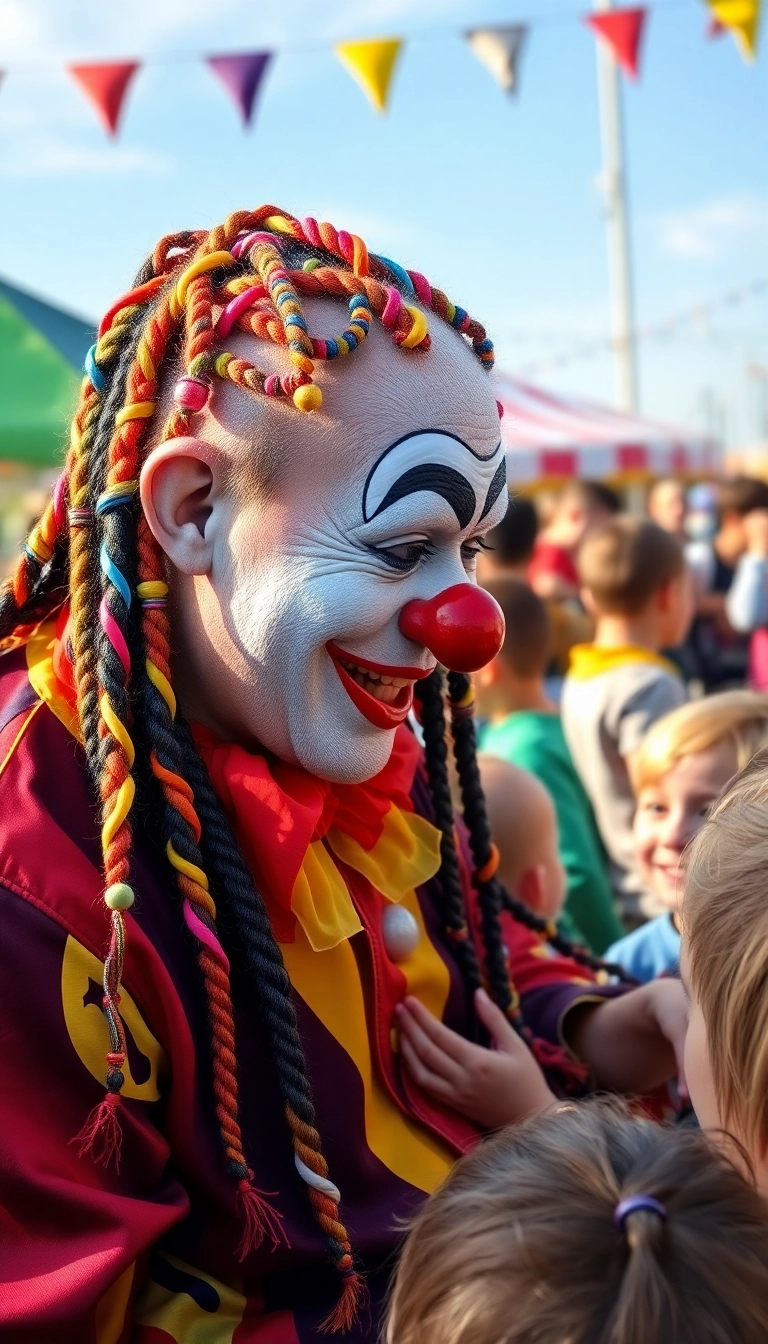 31 Clown Hairstyles That Will Make You the Life of the Party (You Won't Believe #17!) - Funky Braids