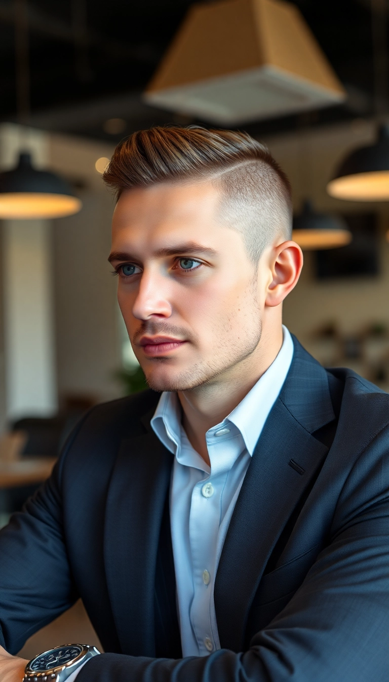 37 Stylish Medium Length Haircuts for Men: Your Ultimate Grooming Guide! - The Tapered Cut