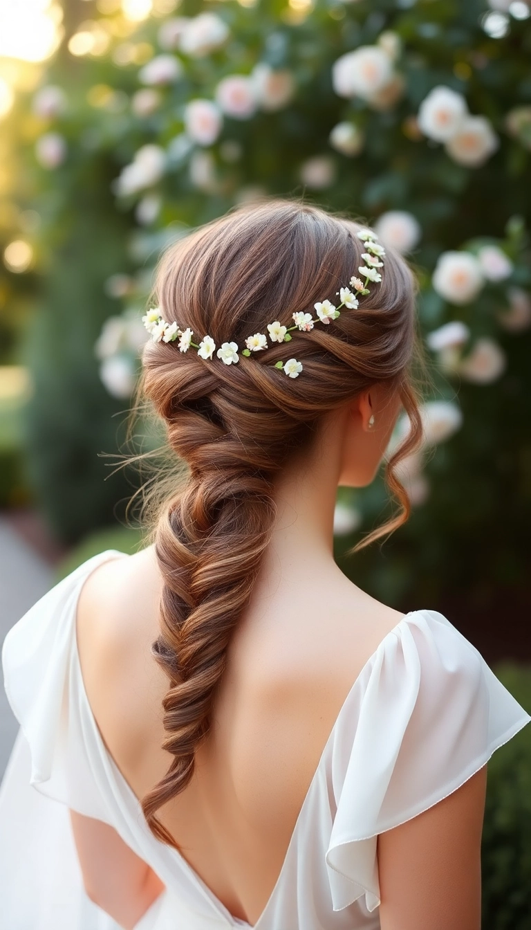 37 Must-Try Formal Hairstyles for Medium Length Hair (You'll Love #22!) - 14. Romantic Low Twist