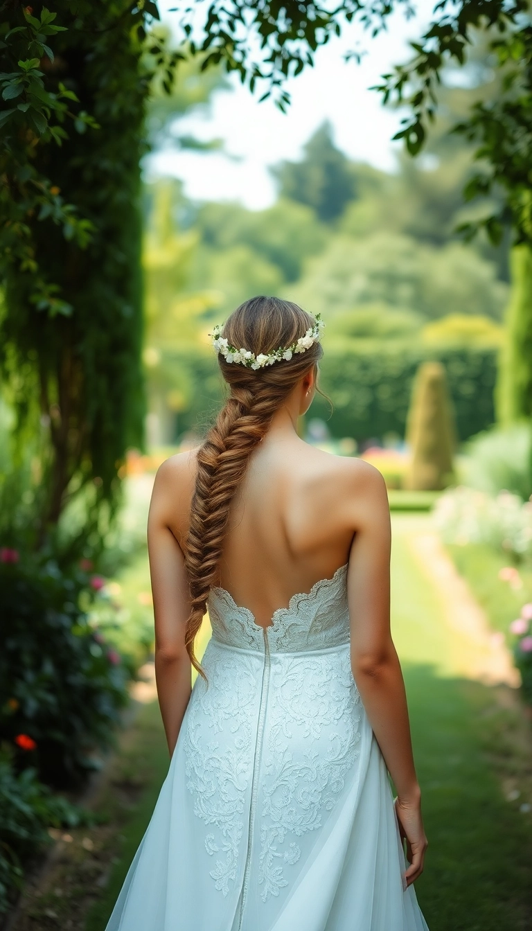 39 Cinderella Hairstyles That Will Make You Feel Like a True Princess! - 32. Beautiful Halo Braid