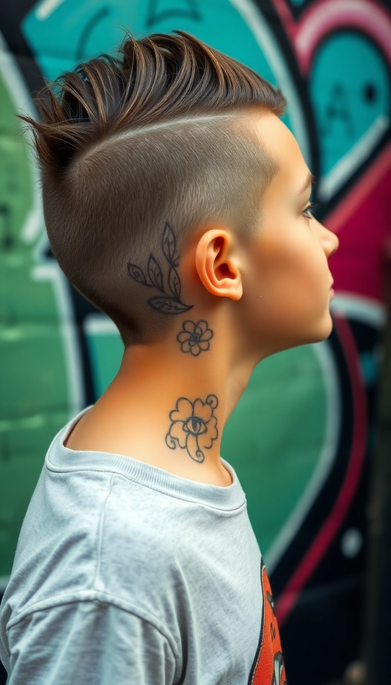 30 Epic Boys Haircut Styles That Will Leave Everyone Speechless! - Undercut with Design