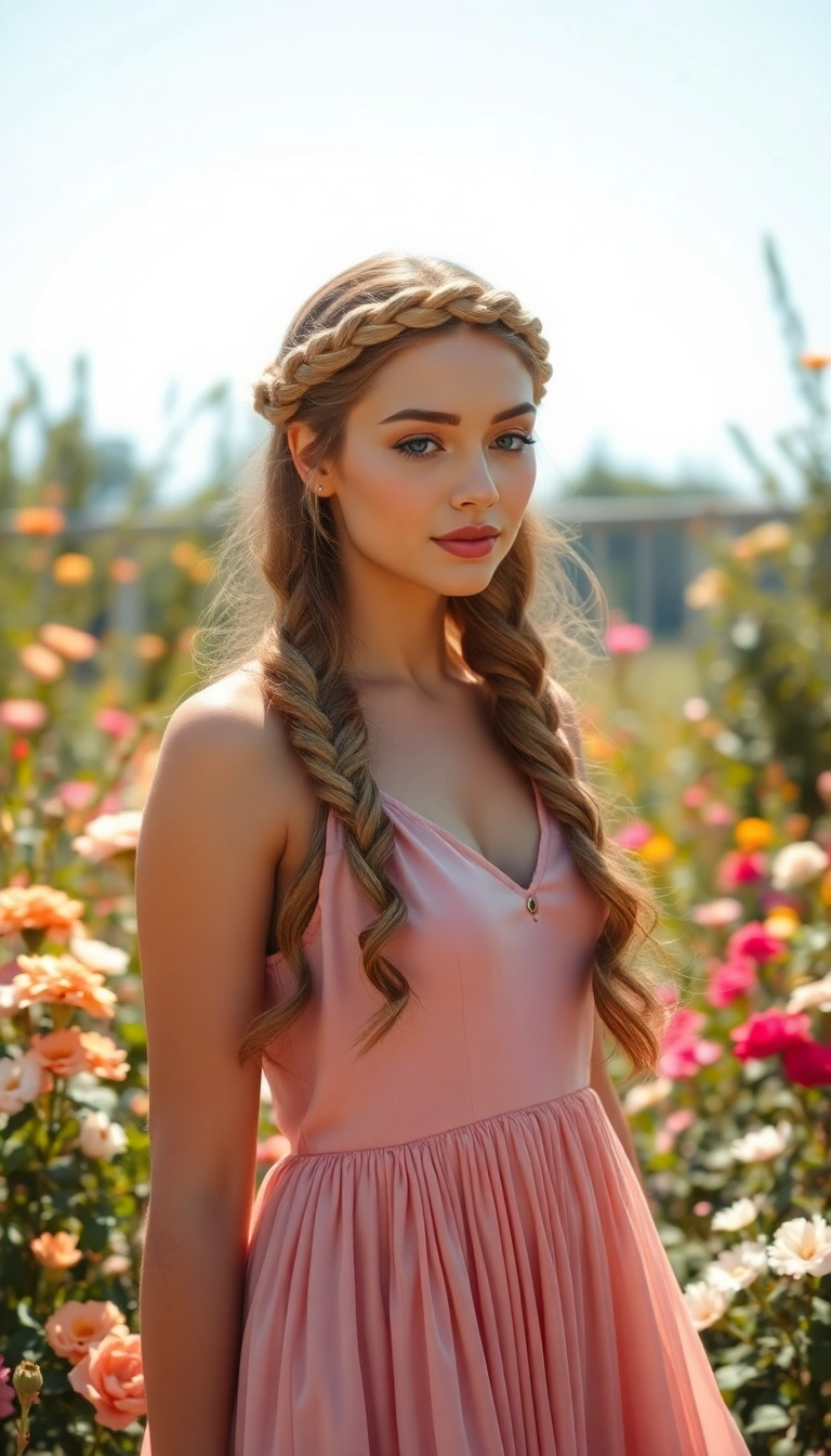 30 Stylish Easy Hairstyles for Greasy Hair That You Need to Try! - 3. Braided Crown