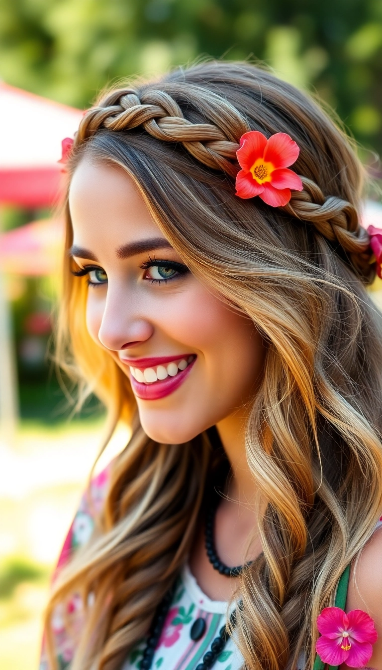 35 Gorgeous Dutch Braid Hairstyles to Embrace Your Inner Boho Queen! - 7. Dutch Braided Headband