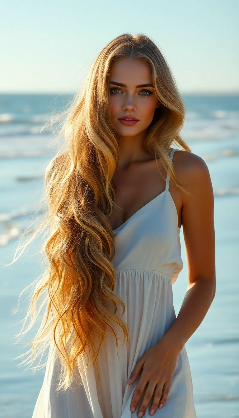 39 Belle Hairstyle Ideas That Will Make You Feel Like a Princess! - Golden Goddess Waves