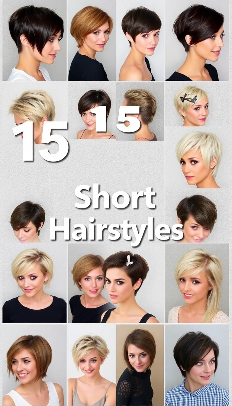 15 Very Short Hairstyles for You to Try! - Conclusion