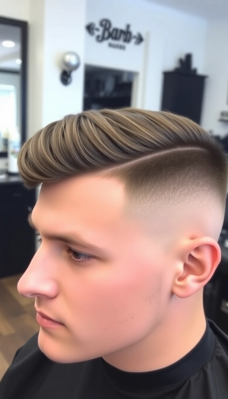 39 Edgy Haircuts Ideas That'll Make You Want to Change Your Look NOW! - 10. Fade with a Twist