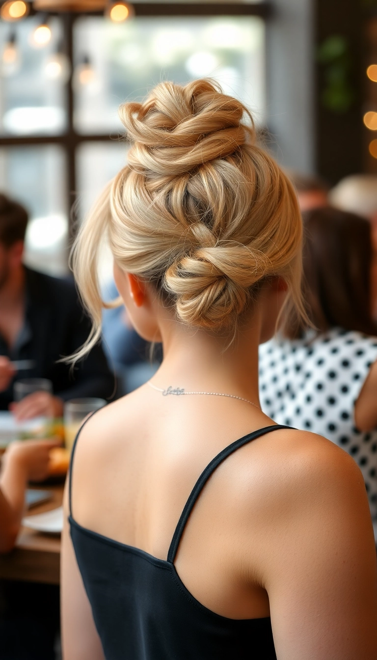 33 Best Haircuts For Thin Hair That Will Transform Your Look (You Won't Believe #12!) - 13. Messy Bun