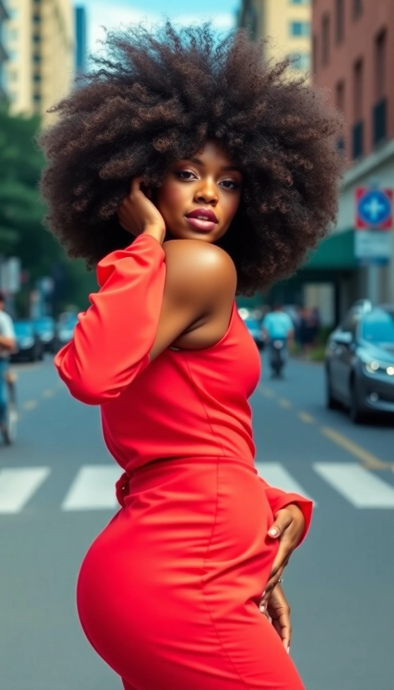 39 Best Haircuts for Women You Haven't Tried Yet—#17 Will Leave You Speechless! - 22. The Fluffy Afro