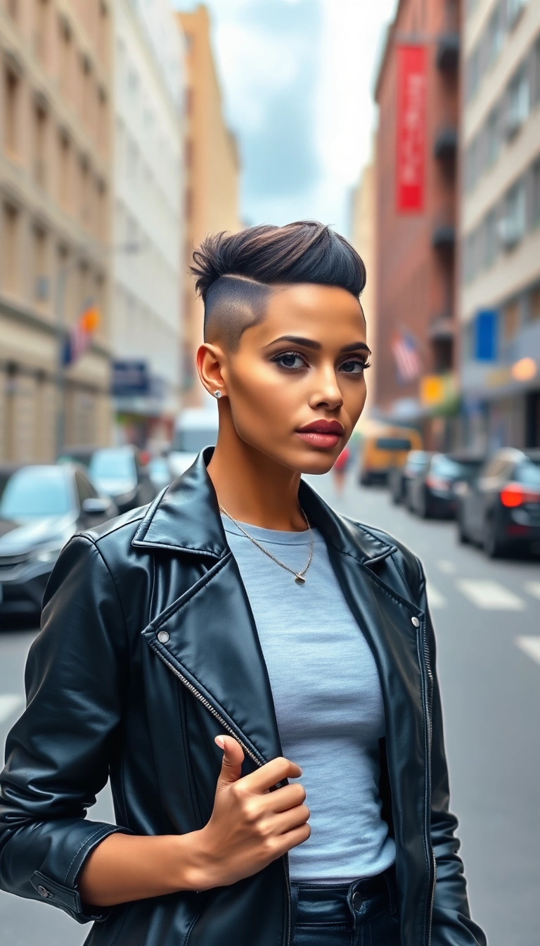 36 Trendy Fade Haircut Women Ideas You Can't Afford to Miss! - Disconnected Fade