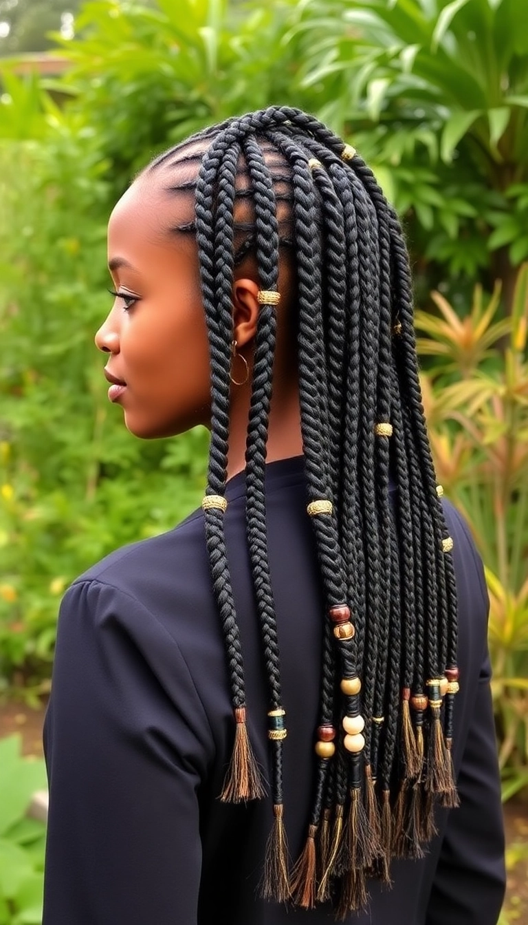 36 All Back Cornrows Hairstyles That Will Turn Heads (You Won't Believe #15!) - Goddess Braids