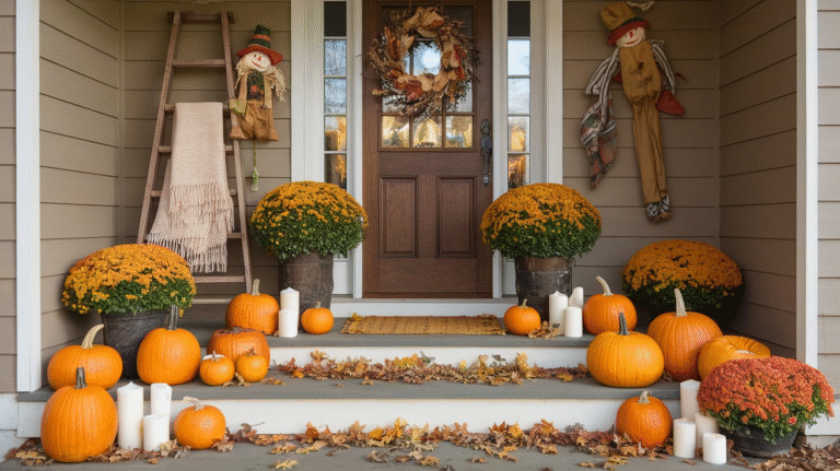 28 Fall Front Porch Decor Ideas